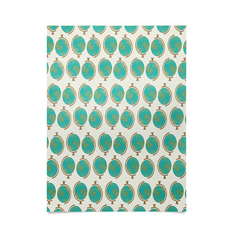 Allyson Johnson Cute Little Globes Poster