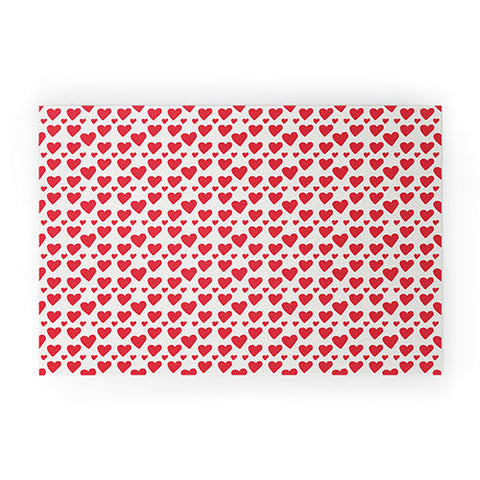 Allyson Johnson Cute little Hearts 1 Welcome Mat