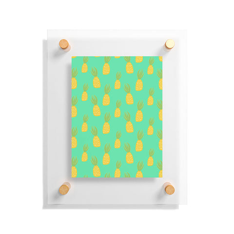 Allyson Johnson Cute Pineapples Floating Acrylic Print