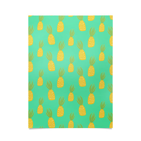 Allyson Johnson Cute Pineapples Poster