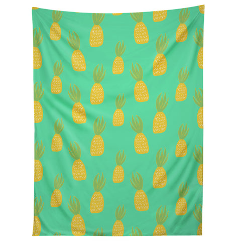 Allyson Johnson Cute Pineapples Tapestry