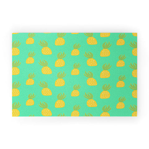 Allyson Johnson Cute Pineapples Welcome Mat