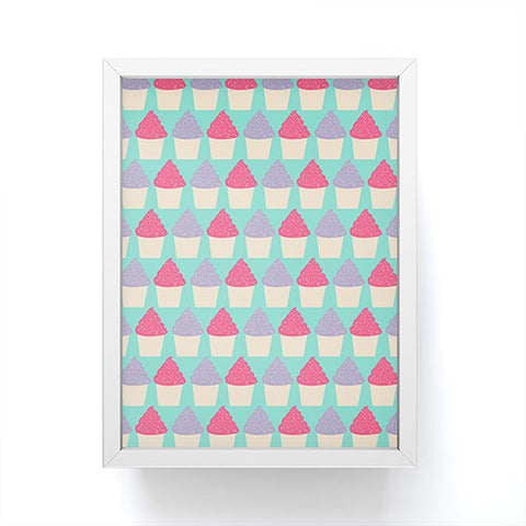 Allyson Johnson Cutest Cupcakes Framed Mini Art Print