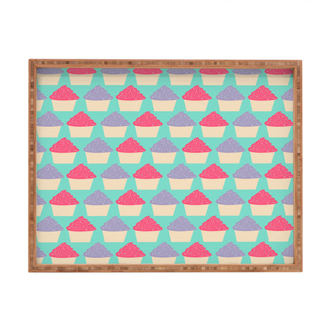 Allyson Johnson Cutest Cupcakes Rectangular Tray