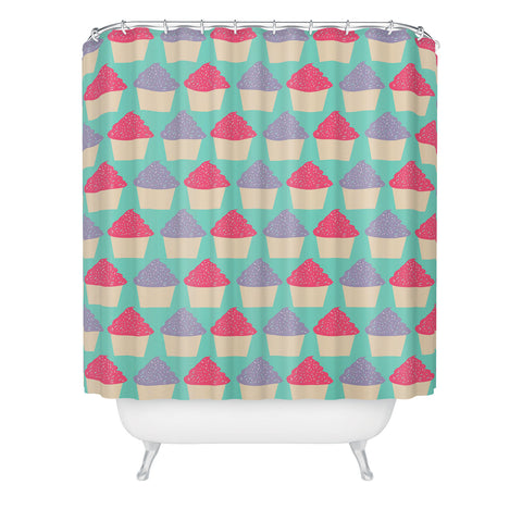 Allyson Johnson Cutest Cupcakes Shower Curtain