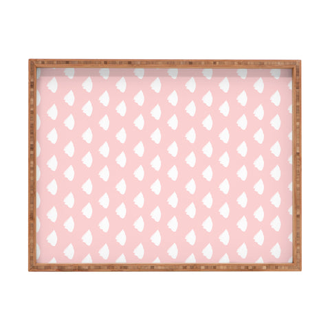Allyson Johnson Dainty Blush Rectangular Tray