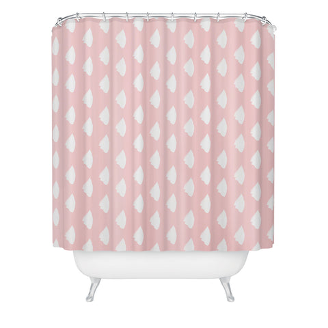 Allyson Johnson Dainty Blush Shower Curtain