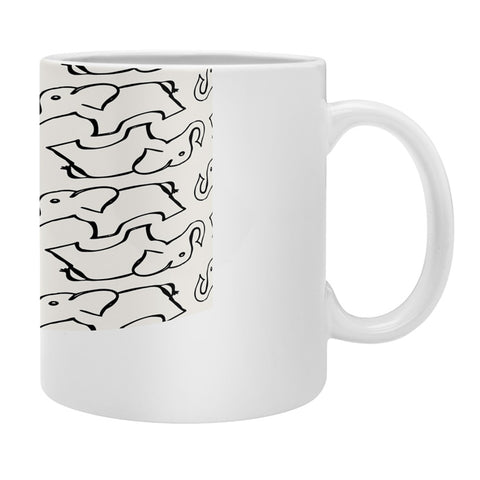 Allyson Johnson Darling Elephants Coffee Mug