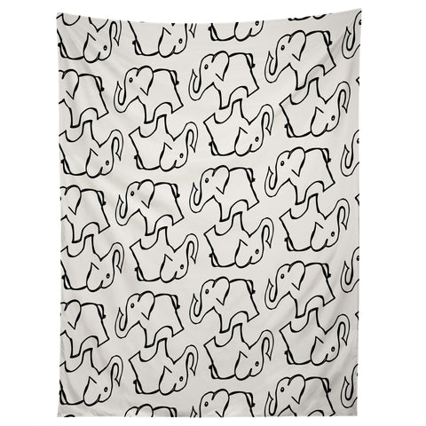 Allyson Johnson Darling Elephants Tapestry