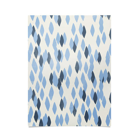 Allyson Johnson Denim Blues Poster