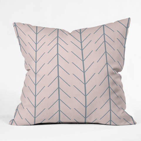 Allyson Johnson Denim Dreamin Outdoor Throw Pillow