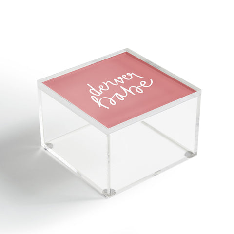 Allyson Johnson Denver Babe Acrylic Box
