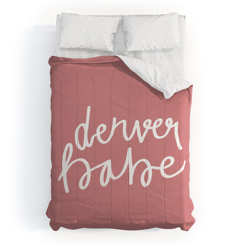 Allyson Johnson Denver Babe Comforter