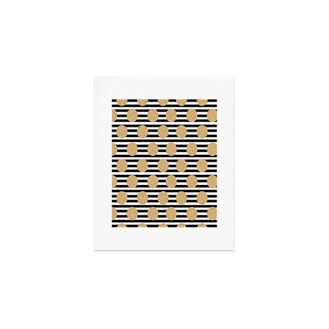 Allyson Johnson Dots N Stripes Art Print