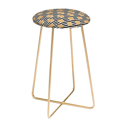 Allyson Johnson Dots N Stripes Counter Stool
