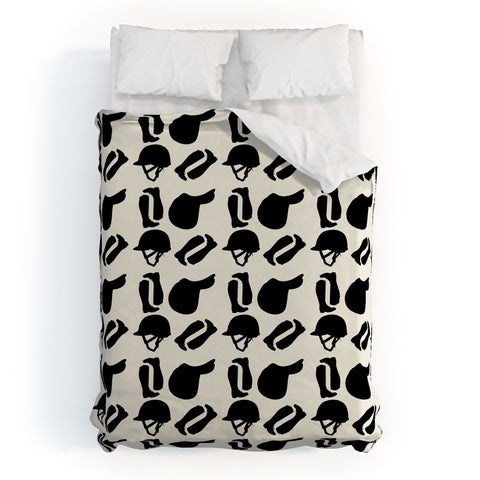 Allyson Johnson Equestrian Duvet Cover