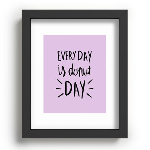 Allyson Johnson Every Day Is Donut Day Recessed Framing Rectangle