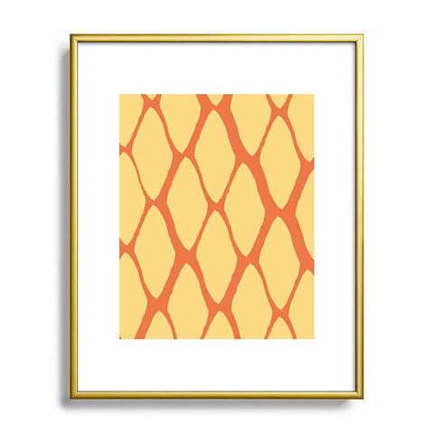 Allyson Johnson Fall Love Metal Framed Art Print