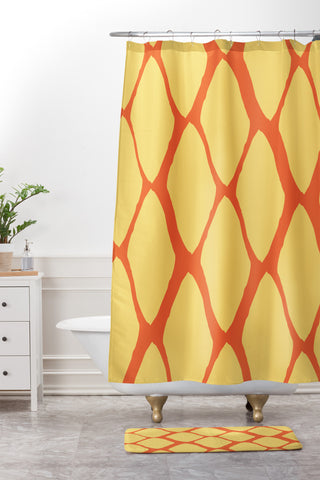 Allyson Johnson Fall Love Shower Curtain And Mat