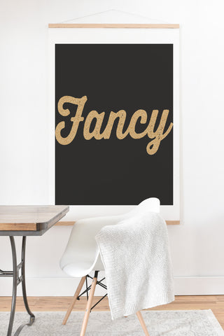 Allyson Johnson Fancy and glittering Art Print And Hanger