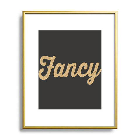 Allyson Johnson Fancy and glittering Metal Framed Art Print