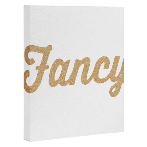 Allyson Johnson Fancy White Art Canvas