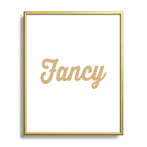 Allyson Johnson Fancy White Metal Framed Art Print