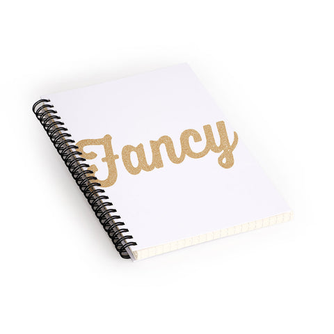 Allyson Johnson Fancy White Spiral Notebook
