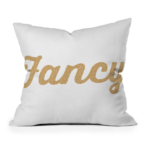 Allyson Johnson Fancy White Throw Pillow