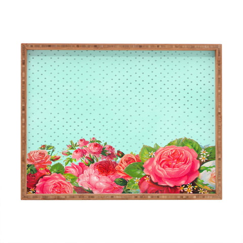 Allyson Johnson Favorite Floral Rectangular Tray