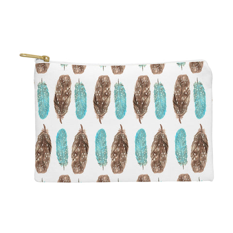Allyson Johnson Feathered Up Pouch