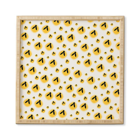 Allyson Johnson Firefly Pattern Framed Wall Art