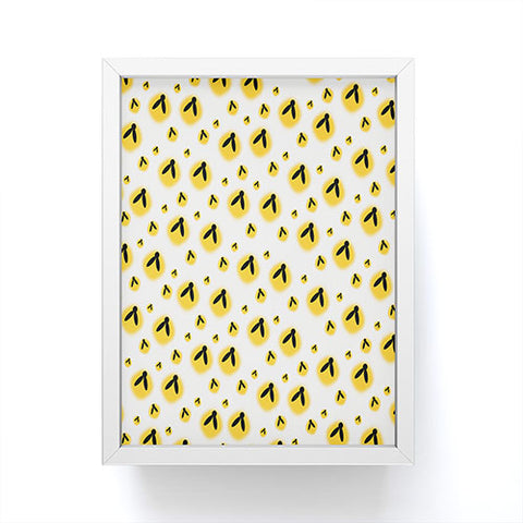 Allyson Johnson Firefly Pattern Framed Mini Art Print