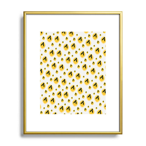 Allyson Johnson Firefly Pattern Metal Framed Art Print