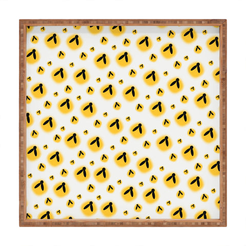 Allyson Johnson Firefly Pattern Square Tray