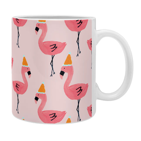 Allyson Johnson Flamingo dance party Coffee Mug