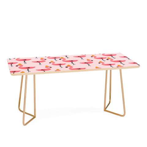 Allyson Johnson Flamingo dance party Coffee Table