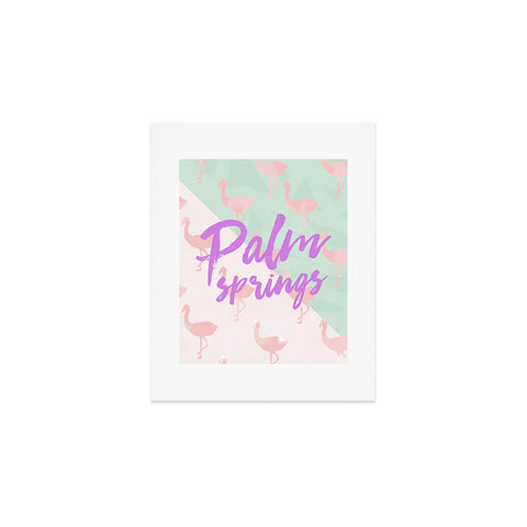 Allyson Johnson Flamingo Palm Springs Art Print