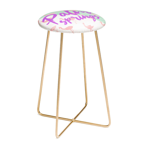 Allyson Johnson Flamingo Palm Springs Counter Stool