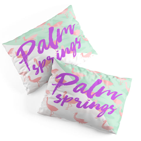 Allyson Johnson Flamingo Palm Springs Pillow Shams