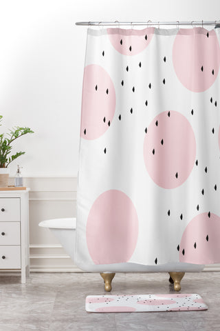 Allyson Johnson Flawless Shower Curtain And Mat