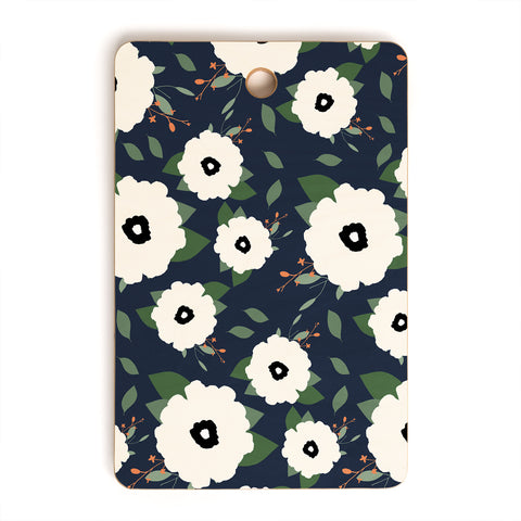 Allyson Johnson Floral Class Cutting Board Rectangle