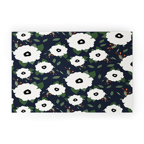 Allyson Johnson Floral Class Welcome Mat