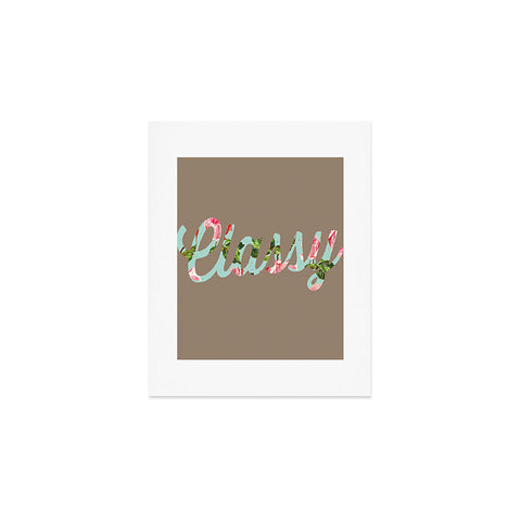 Allyson Johnson Floral Classy Art Print