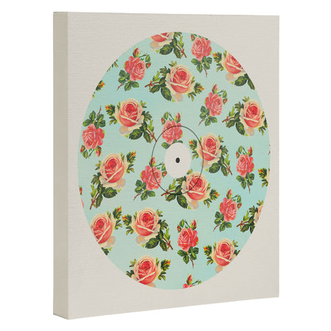 Allyson Johnson Floral Vinyl Art Canvas
