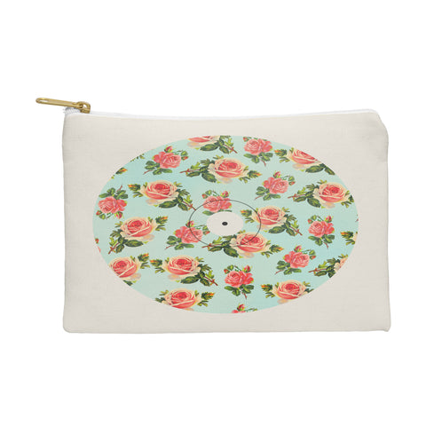 Allyson Johnson Floral Vinyl Pouch