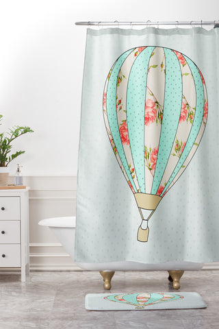 Allyson Johnson Fly Away With Me Shower Curtain And Mat