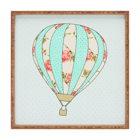 Allyson Johnson Fly Away With Me Square Tray