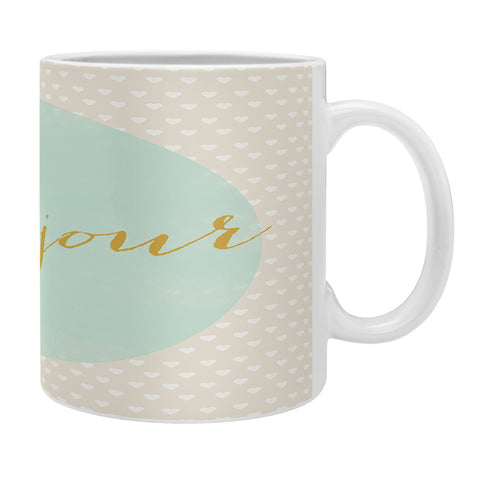 Allyson Johnson French Hello Coffee Mug