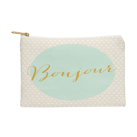 Allyson Johnson French Hello Pouch